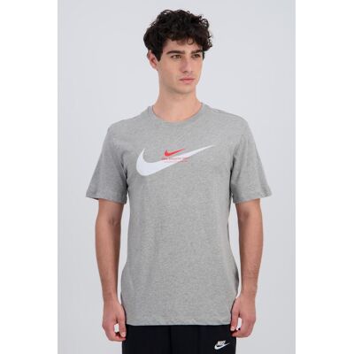 Nike New Swoosh - Cinza - T-shirt Algodão Homem tamanho L Nike New Swoosh - Cinza - T-shirt Algodão Homem tamanho L