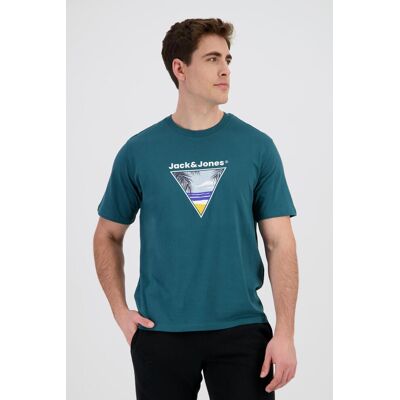Jack & Jones Graphic - Verde - T-shirt Homem tamanho S Jack & Jones Graphic - Verde - T-shirt Homem tamanho S