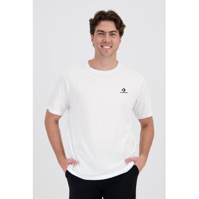 Converse Big Chevron - Branco - T-shirt Homem tamanho M Converse Big Chevron - Branco - T-shirt Homem tamanho M
