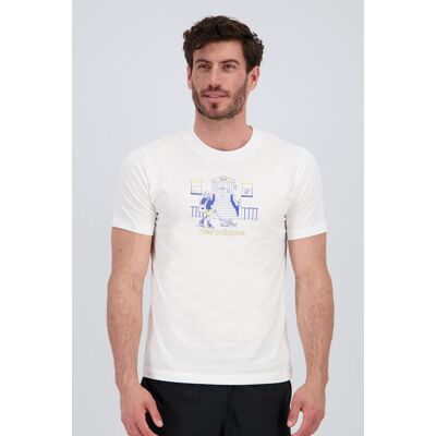 New Balance Street - Branco - T-shirt Homem tamanho S New Balance Street - Branco - T-shirt Homem tamanho S