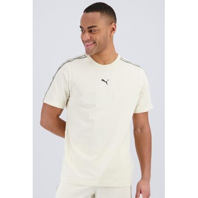 Puma Tape - Bege - T-shirt Algodão Homem tamanho XL Puma Tape - Bege - T-shirt Algodão Homem tamanho XL