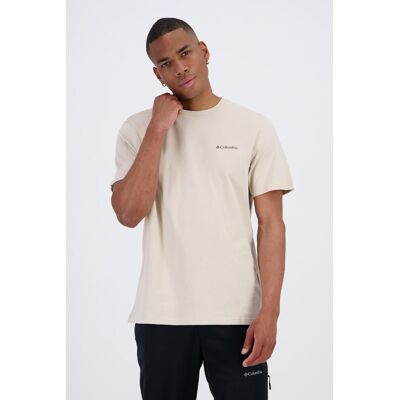 Columbia Outdoor Back - Bege - T-shirt Homem tamanho S Columbia Outdoor Back - Bege - T-shirt Homem tamanho S