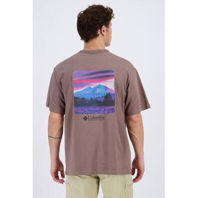 Columbia Heavy Back - Cinza - T-shirt Homem tamanho M Columbia Heavy Back - Cinza - T-shirt Homem tamanho M