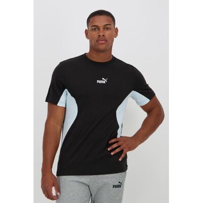 Puma Block - Preto - T-shirt Algodão Homem tamanho 2XL Puma Block - Preto - T-shirt Algodão Homem tamanho 2XL