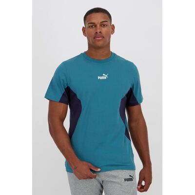 Puma Block - Verde - T-shirt Algodão Homem tamanho 2XL Puma Block - Verde - T-shirt Algodão Homem tamanho 2XL