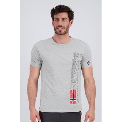 Geographical Norway Gn - Cinza - T-shirt Homem tamanho S Geographical Norway Gn - Cinza - T-shirt Homem tamanho S