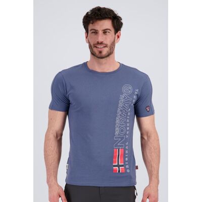Geographical Norway Gn - Azul - T-shirt Homem tamanho S Geographical Norway Gn - Azul - T-shirt Homem tamanho S