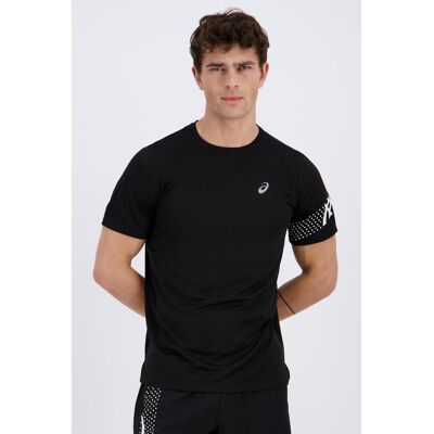 Asics Icon - Preto - T-shirt Running Homem tamanho S Asics Icon - Preto - T-shirt Running Homem tamanho S