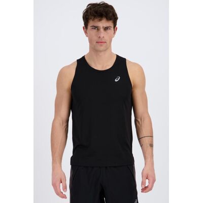 Asics Regata Core Singlet preta - Top esportivo Asics Regata Core Singlet preta - Top esportivo