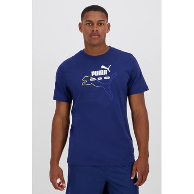 Puma Lab - Azul - T-shirt Homem tamanho S Puma Lab - Azul - T-shirt Homem tamanho S