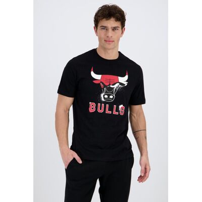 New Era Bulls - Preto - T-shirt Algodão Homem tamanho S New Era Bulls - Preto - T-shirt Algodão Homem tamanho S