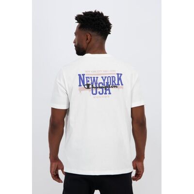 Champion Icon - Branco - T-shirt Algodão Homem tamanho XL Champion Icon - Branco - T-shirt Algodão Homem tamanho XL