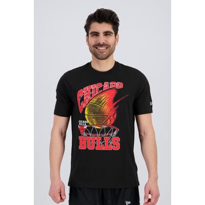 New Era NBA Chicago Bulls - T-shirt Algodão Homem tamanho XL New Era NBA Chicago Bulls - T-shirt Algodão Homem tamanho XL