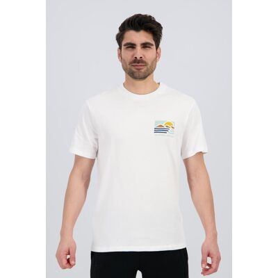 T-shirt Quiksilver - Branco - Algodão Homem tamanho L T-shirt Quiksilver - Branco - Algodão Homem tamanho L