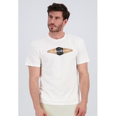 Quiksilver Shade - Branco - T-shirt Algodão Homem tamanho XL Quiksilver Shade - Branco - T-shirt Algodão Homem tamanho XL