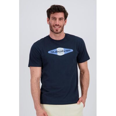 Quiksilver Shade - Azul - T-shirt Algodão Homem tamanho L Quiksilver Shade - Azul - T-shirt Algodão Homem tamanho L