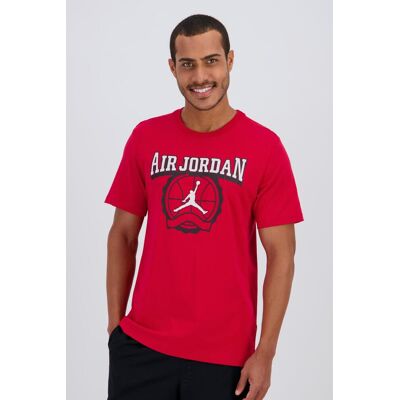 Jordan Air - Vermelho - T-shirt Algodão Homem tamanho XS Jordan Air - Vermelho - T-shirt Algodão Homem tamanho XS