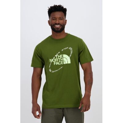 North Face T-shirt TNF - Verde - T-shirt Homem tamanho XL North Face T-shirt TNF - Verde - T-shirt Homem tamanho XL