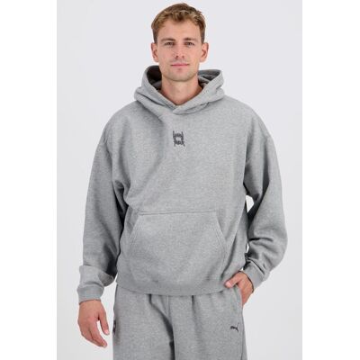 Puma Hoops - Cinza - Sweatshirt Capuz Homem tamanho XL Puma Hoops - Cinza - Sweatshirt Capuz Homem tamanho XL