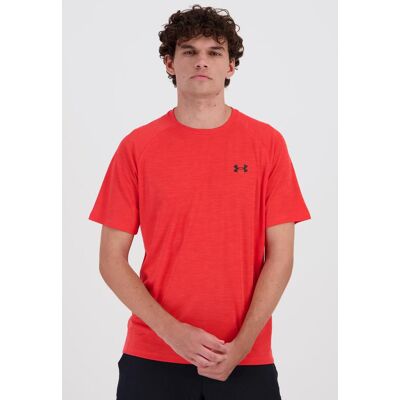 Under Armour UA Tech Textured - Vermelho - T-shirt Homem MKP tamanho L Under Armour UA Tech Textured - Vermelho - T-shirt Homem MKP tamanho L
