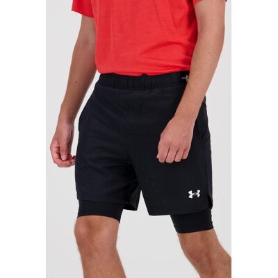 Under Armour UA Vanish Wven 2.0 - Preto - Calções 2 em 1 Homem tamanho L Under Armour UA Vanish Wven 2.0 - Preto - Calções 2 em 1 Homem tamanho L