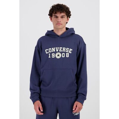 Converse Varsity Patch - Azul - Capuz Homem tamanho XL Converse Varsity Patch - Azul - Capuz Homem tamanho XL