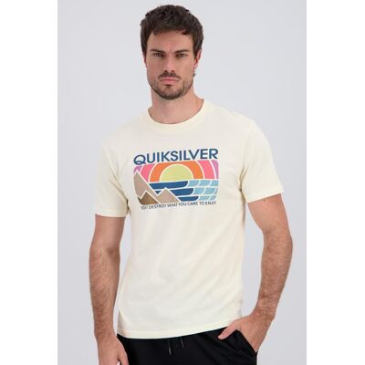 T-shirt Quiksilver - Branco - Algodão Homem tamanho XL T-shirt Quiksilver - Branco - Algodão Homem tamanho XL