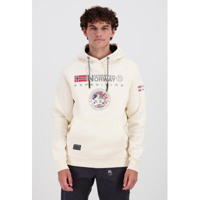 Geographical Norway - Bege - Sweatshirt Homem tamanho XL Geographical Norway - Bege - Sweatshirt Homem tamanho XL