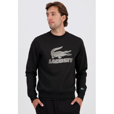 Sweat Lacoste - Preto - Sweat Homem tamanho S Sweat Lacoste - Preto - Sweat Homem tamanho S