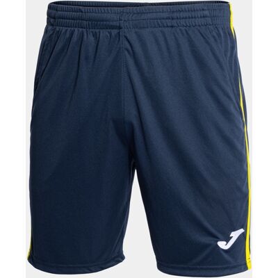 Bermuda Calção Joma Open III Azul Marinho Amarelo - Bermuda calção Homem MKP Bermuda Calção Joma Open III Azul Marinho Amarelo - Bermuda calção Homem MKP