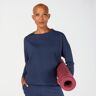 Born Living Yoga Daba - Azul - Sweat Mulher MKP tamanho M