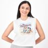 licencias Camisola Wilma e Betty - Branco - Camisola Mulher Os Flintstones tamanho XL