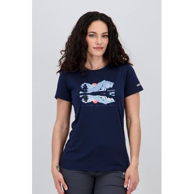 Regatta Fingal - Azul - T-shirt Trekking Mulher tamanho M Regatta Fingal - Azul - T-shirt Trekking Mulher tamanho M