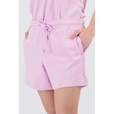 Calções DKNY - Rosa - Calções Largos Mulher tamanho XS Calções DKNY - Rosa - Calções Largos Mulher tamanho XS