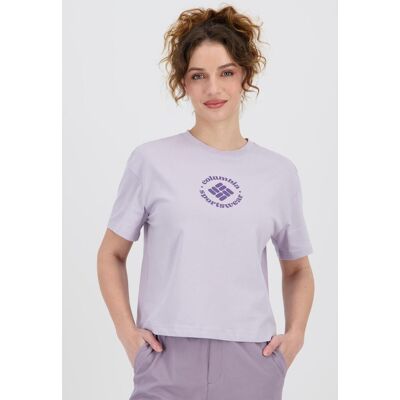 Columbia Rolling Bend - Roxo - Crop Top Mulher tamanho XS Columbia Rolling Bend - Roxo - Crop Top Mulher tamanho XS