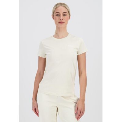 Puma Patch - Bege - T-shirt Mulher tamanho M Puma Patch - Bege - T-shirt Mulher tamanho M