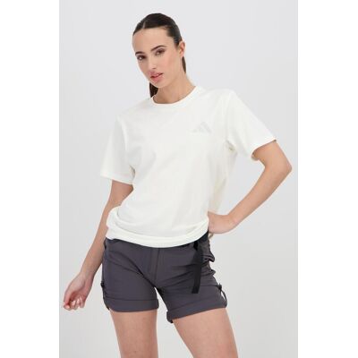 Adidas Multi Graphic - Branco - T-shirt Mulher tamanho XL Adidas Multi Graphic - Branco - T-shirt Mulher tamanho XL