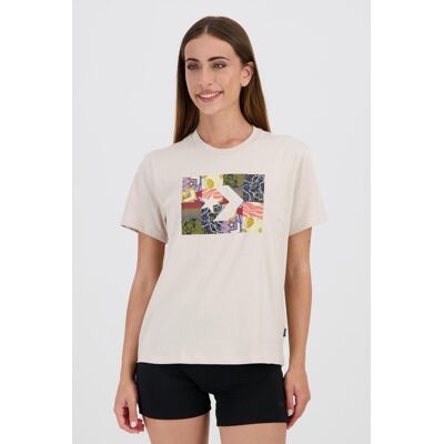 T-shirt Converse - Bege - Algodão Mulher tamanho XL T-shirt Converse - Bege - Algodão Mulher tamanho XL