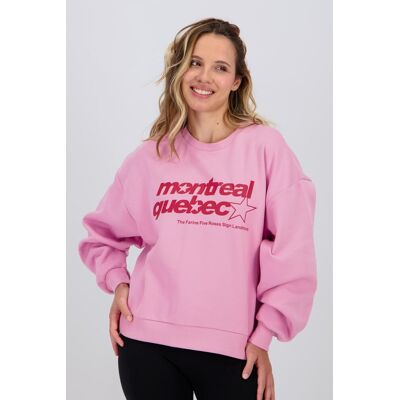 Sweat Jack & Jones - Rosa - Sweat Mulher tamanho M Sweat Jack & Jones - Rosa - Sweat Mulher tamanho M