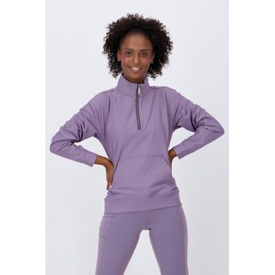 Sweat Skechers - Roxo - Camisola Fecho Mulher tamanho S Sweat Skechers - Roxo - Camisola Fecho Mulher tamanho S
