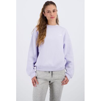 Sweat New Balance - Roxo - Sweat Mulher tamanho S Sweat New Balance - Roxo - Sweat Mulher tamanho S
