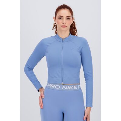 Casaco Sem Costuras Nike - Azul - Casaco Mulher tamanho L Casaco Sem Costuras Nike - Azul - Casaco Mulher tamanho L