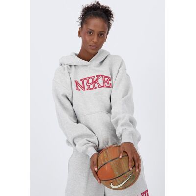 Sweatshirt Oversize Nike - Cinza - Capuz Mulher tamanho XS Sweatshirt Oversize Nike - Cinza - Capuz Mulher tamanho XS
