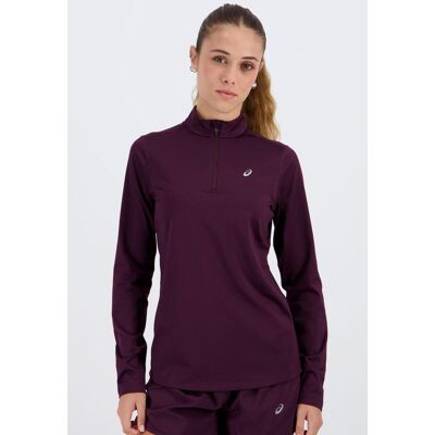 Camisola Meio Fecho Asics - Roxo - Mulher tamanho L Camisola Meio Fecho Asics - Roxo - Mulher tamanho L