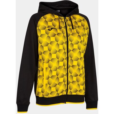 Casaco Com Capuz Joma Supernova III Preto Amarelo - Casaco com capuz Mulher MKP Casaco Com Capuz Joma Supernova III Preto Amarelo - Casaco com capuz Mulher MKP