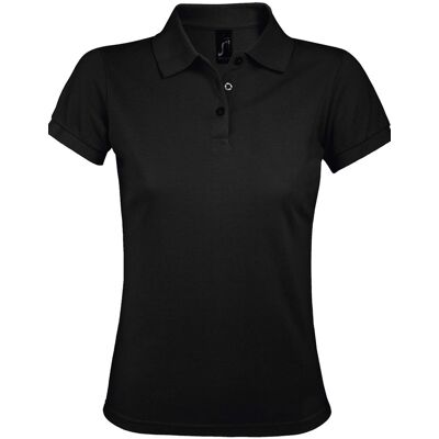 Camisa polo SOLS Prime preta - Polo Shirt Camisa polo SOLS Prime preta - Polo Shirt