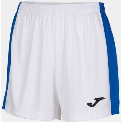 Calções Joma Maxi Branco Azul Royal - Calções Mulher MKP Calções Joma Maxi Branco Azul Royal - Calções Mulher MKP