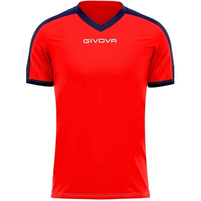 Givova Revolution Interlock MAC041204 Futebol masculino - O ano todo Givova Revolution Interlock MAC041204 Futebol masculino - O ano todo