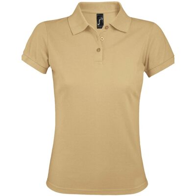 SOLS Prime Bege Preto Polo - Camisa polo SOLS Prime Bege Preto Polo - Camisa polo