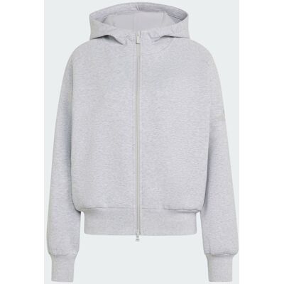Casaco Com Capuz Soft Lux Com Fecho Integral adidas MKP Casaco Com Capuz Soft Lux Com Fecho Integral adidas MKP